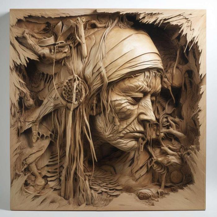 نموذج ثلاثي الأبعاد لآلة CNC 3D Art 